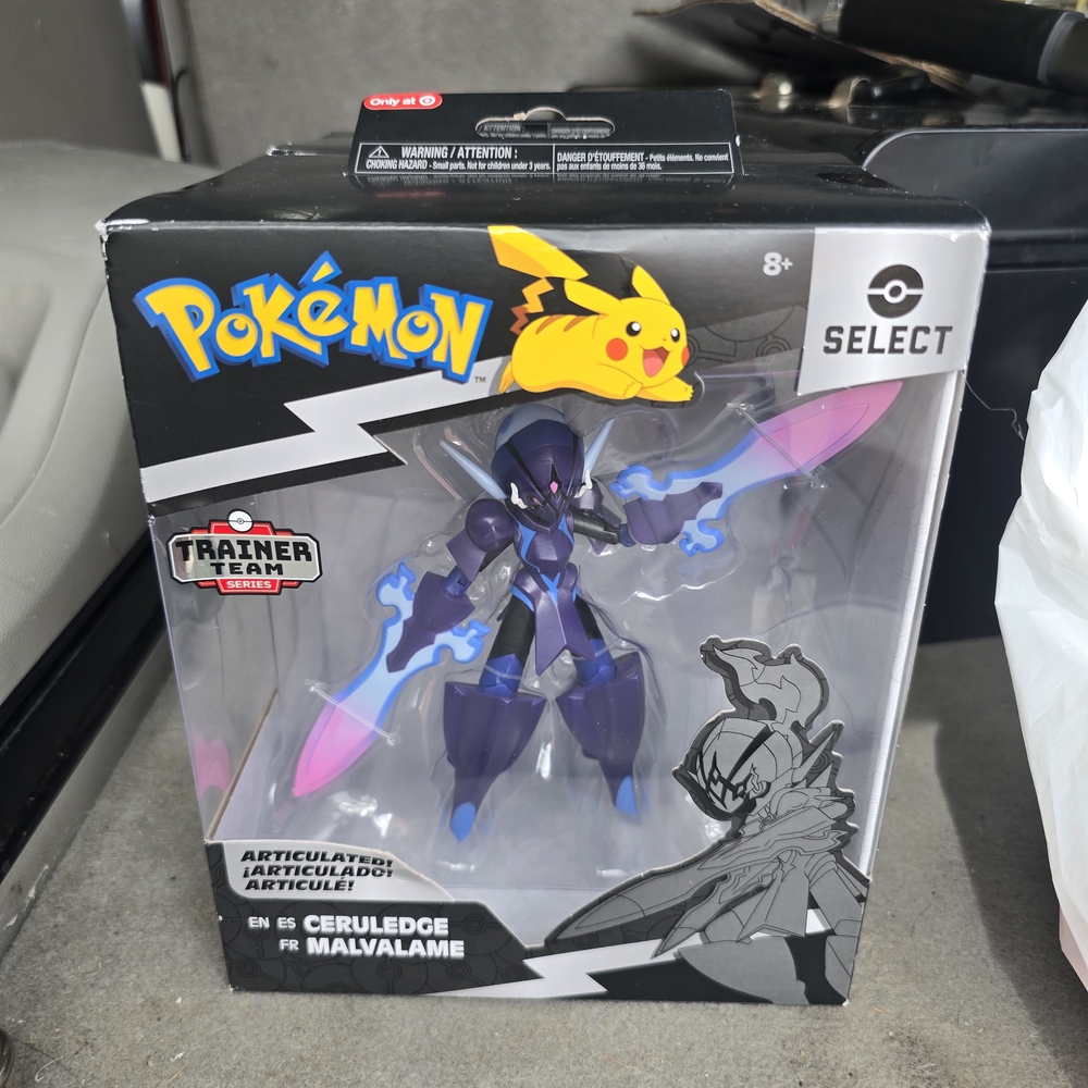 Pokemon Select Ceruledge Action Figure - Purple and Blue